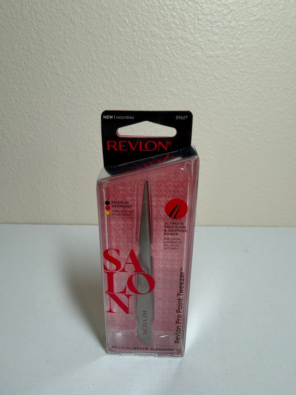 Revlon Salon Pro Point Tweezers - Precision Stainless Steel